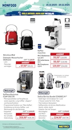 Delonghi Kaffeevollautomat im METRO Prospekt Delonghi Kaffeevollautomat im METRO Prospekt Wochenangebote SCO + Gewinnspiel+ Markets auf S. 21
