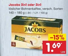 Netto Marken-Discount Windberg - Instant Kaffee Instant Kaffee Angebot bei Netto Marken-Discount Windberg im Prospekt "GARANTIERT NIRGENDWO GÜNSTIGER"