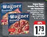 Original Wagner Steinofen Pizza, Pizzies oder Flammkuchen Angebote von Wagner bei EDEKA Freital für 1,79 €