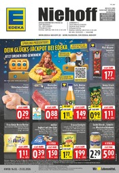 Aktueller EDEKA Prospekt mit Huhn, "Aktuelle Angebote", Seite 1