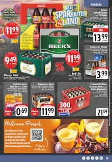 Krombacher im aktuellen EDEKA Prospekt (Alsdorf) Krombacher im EDEKA Prospekt "Aktuelle Angebote" mit 24 Seiten (Alsdorf)