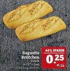 Baguette Brötchen Angebote bei Marktkauf Erlangen für 0,25 €