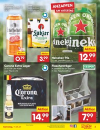Netto Marken-Discount alkoholfreies Bier im Prospekt 