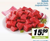 Gulasch im Angebot bei EDEKA in Lünen Gulasch Angebote bei EDEKA Lünen für 15,99 €