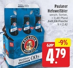 Hefeweissbier von Paulaner für 4,79 € bei EDEKA im Angebot Hefeweissbier von Paulaner im aktuellen EDEKA Prospekt