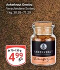 Gewürz Angebote von Ankerkraut bei GLOBUS Braunschweig für 4,99 €