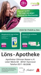 mea - meine apotheke Prospekt für Hannover: "Unsere März-Angebote", 4 Seiten, 01.03.2026 - 31.03.2026