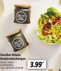 Gewürzmischungen im Angebot bei Lidl in Göttingen Gewürzmischungen Angebote von Sansibar Deluxe bei Lidl Göttingen für 3,99 €