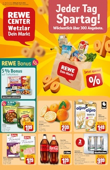 REWE Prospekt Wetzlar "Dein Markt" mit 33 Seiten