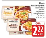 Aktuelle Fertiggerichte Angebote bei E center in Nürnberg Aktuelles Pasta Fertiggericht Angebot bei E center in Nürnberg ab 2,22 €