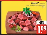 Aktuelles Gulasch gemischt Angebot bei EDEKA in Ingolstadt ab 1,09 €