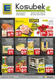 EDEKA Prospekt „Aktuelle Angebote“ für Stolberg (Rhld.) und Umgebung mit 24 Seiten EDEKA Prospekt für Stolberg (Rhld.) und Umgebung: „Aktuelle Angebote“, 24 Seiten, 26.10.2026 - 31.10.2026