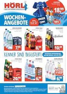 Getränke Hörl Prospekt der Woche "HÖRL. DER GETRÄNKE SPEZIALIST" Seite 2, 23.07.2026 bis 29.07.2026 für Großmehring Aktueller Getränke Hörl Prospekt "HÖRL. DER GETRÄNKE SPEZIALIST" Seite 2 von 2 Seiten für Großmehring