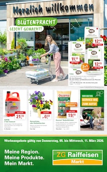 Aktueller ZG Raiffeisen Prospekt (Maulburg, 8 Seiten zum blättern ZG Raiffeisen Prospekt BLÜTENPRACHT LEICHT GEMACHT mit 8 Seiten