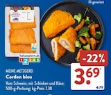 Cordon bleu bei ALDI SÜD im Tübingen Prospekt für 3,69 €