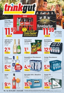 Krombacher im Trinkgut Prospekt "Aktuelle Angebote" mit 10 Seiten (Lünen)