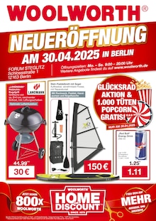 Kajak im Woolworth Prospekt "NEUERÖFFNUNG IN BERLIN" mit 8 Seiten (Berlin)