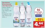 Mineralwasser im Angebot bei Netto Marken-Discount in Halberstadt Mineralwasser Angebote von Gerolsteiner bei Netto Marken-Discount Halberstadt für 4,44 €