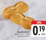 Doppelbrötchen bei EDEKA im Prospekt "" für 0,19 €