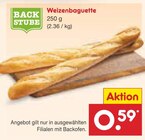 Aktuelle Brötchen Angebote bei Netto Marken-Discount in Reutlingen Aktuelles Weizenbaguette Angebot bei Netto Marken-Discount in Reutlingen ab 0,59 €