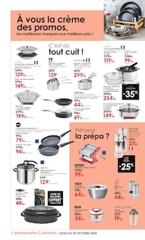 Prospectus Culinarion de la semaine "Et si Culinarion vous invitait à fêter son anniversaire ?" avec 2 pages, valide du 19/09/2024 au 20/10/2024 pour Olonne-sur-Mer et alentours