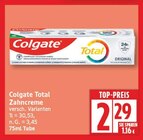 Total Zahncreme von Colgate im aktuellen EDEKA Prospekt