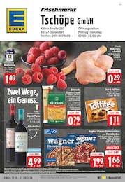 EDEKA Prospekt für Düsseldorf mit 26 Seiten EDEKA Prospekt für Düsseldorf: "Aktuelle Angebote", 26 Seiten, 17.08.2026 - 22.08.2026
