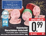 Bayerischer Bierschinken-Aufschnitt von Südbayerische Fleischwaren im aktuellen EDEKA Prospekt