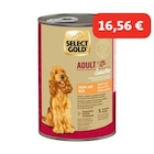 SELECT GOLD nourriture humide pour chien Sensitive Adult Poulet au riz 6x400 g à 16,56 € dans le catalogue Maxi Zoo