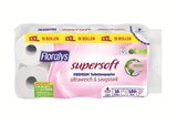 Supersoft Premium Toilettenpapier von Floralys für 5,99 € bei Lidl im Angebot Supersoft Premium Toilettenpapier von Floralys im aktuellen Lidl Prospekt