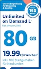 Unlimited on Demand L von  im aktuellen Lidl Prospekt für 19,99 €