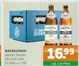 Getränke A-Z - Bayreuther Angebot im Prospekt Bayreuther bei Getränke A-Z im Prospekt "" für 16,99 €