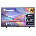 Téléviseur QLED 4K* - 126 cm - HISENSE en promo chez Carrefour Châtillon à 299,99 €