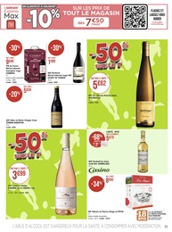 Prix et réduction Merlot dans le prospectus Géant Casino en cours Offre Merlot dans le catalogue Géant Casino du moment à la page 31