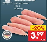 Hähnchen-Innenfilet von Gut Ponholz im aktuellen Netto Marken-Discount Prospekt für 3,99 €