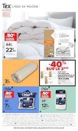 Offre Couette D'été dans le catalogue Carrefour du moment à la page 9