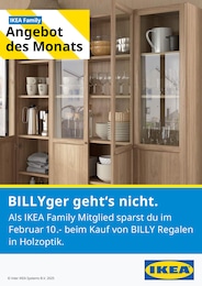 IKEA Prospekt "BILLYger geht's nicht." für Groß Köris, 1 Seite, 10.02.2025 - 16.02.2025