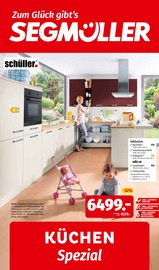 Kuchen im Segmüller Prospekt in Rosenheim Aktueller Segmüller Prospekt mit Kuchen, "Zum Glück gibt’s Segmüller - Küchen Spezial", Seite 1