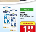 alpro Not Milk bei famila Nordost im Prospekt besser als gut! für 1,59 €