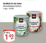 Fix für Salat Würzige Gartenkräuter im Angebot bei GLOBUS in Wiesbaden Fix für Salat Würzige Gartenkräuter Angebote von GLOBUS bei GLOBUS Wiesbaden für 1,49 €