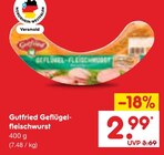 Geflügelfleischwurst Angebote von Gutfried bei Netto Marken-Discount Lippstadt für 2,99 €