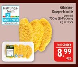 Aktuelle Hähnchen Angebote bei Marktkauf in Erlangen Aktuelles Hähnchen-Knusper-Schnitte paniert Angebot bei Marktkauf in Erlangen ab 8,99 €