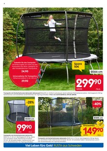 Trampolin im Rusta Prospekt "Willkommen zu Hause in Schweden!" mit 18 Seiten (Bremen)