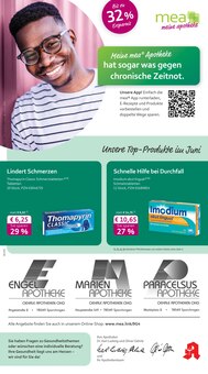 Aktueller mea - meine apotheke Prospekt (Spaichingen, 4 Seiten zum blättern mea - meine apotheke Prospekt Unsere Juni-Angebote mit 4 Seiten