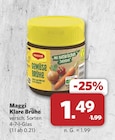 Klare Brühe im Angebot bei combi in Wilhelmshaven Klare Brühe Angebote von Maggi bei combi Wilhelmshaven für 1,49 €