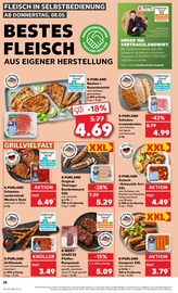 Hackfleisch im Kaufland Prospekt in Bad Oeynhausen Aktueller Kaufland Prospekt mit Hackfleisch, "Aktuelle Angebote", Seite 28