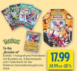 Tin-Box "Koraidon-ex" im Angebot bei diska in Plauen Tin-Box "Koraidon-ex" Angebote von Pokémon bei diska Plauen für 17,99 €