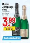 Jahrgangssekt Angebote von Mumm bei Trinkgut Siegburg für 3,99 €
