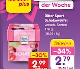 Schokowürfel von Ritter Sport im aktuellen Netto Marken-Discount Prospekt