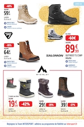 Offre Bottes dans le catalogue Intersport du moment à la page 23